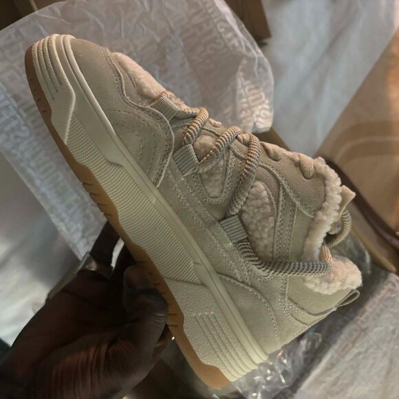 Steve Madden Boomer Sneaker – Taupe Multi, WomNen’s US 8 (Platform Chunky Style) - Picture 1 of 5